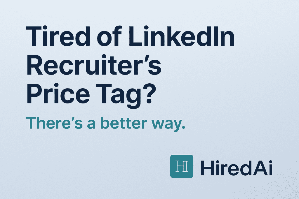 Ready to Ditch LinkedIn Recruiter? There’s a Smarter, More Affordable Solution