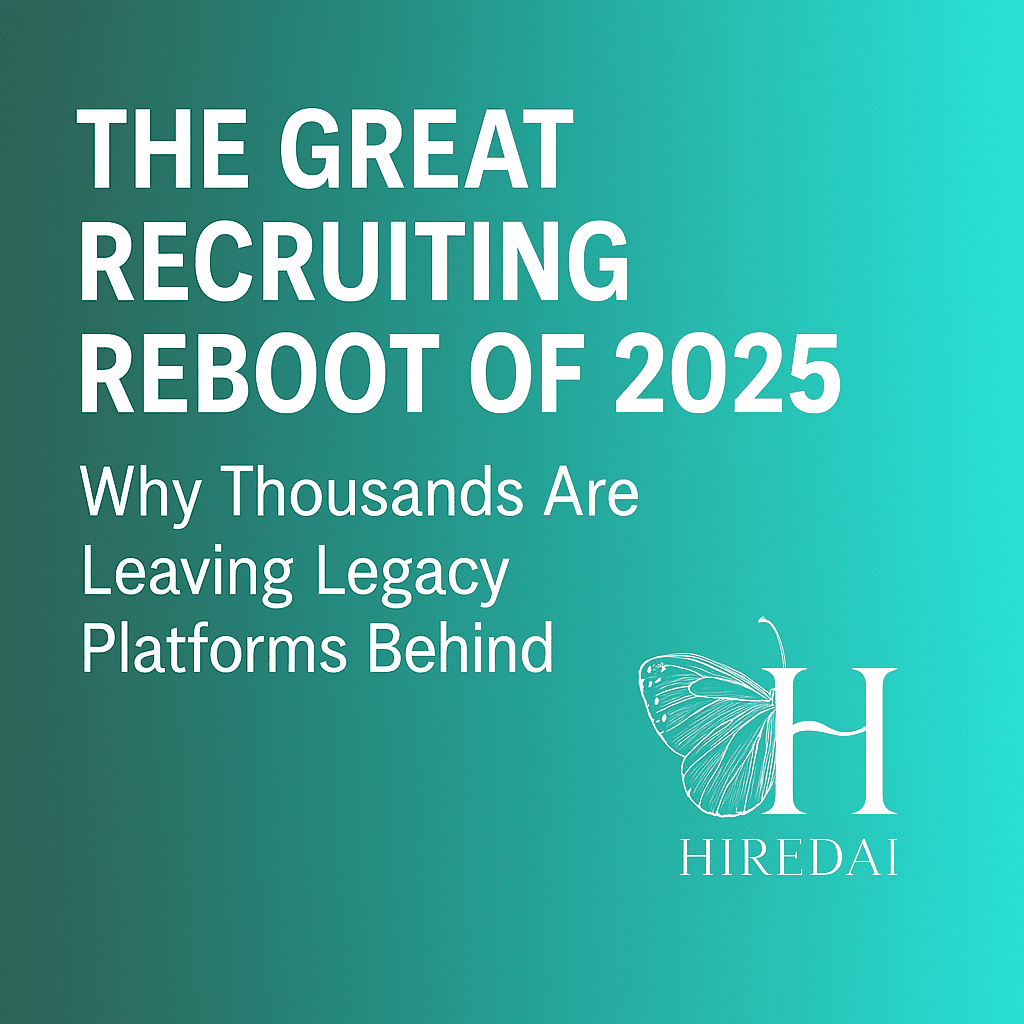 The Great Recruiting Reboot of 2025: Why Thousands Are Leaving Legacy Platforms Behind