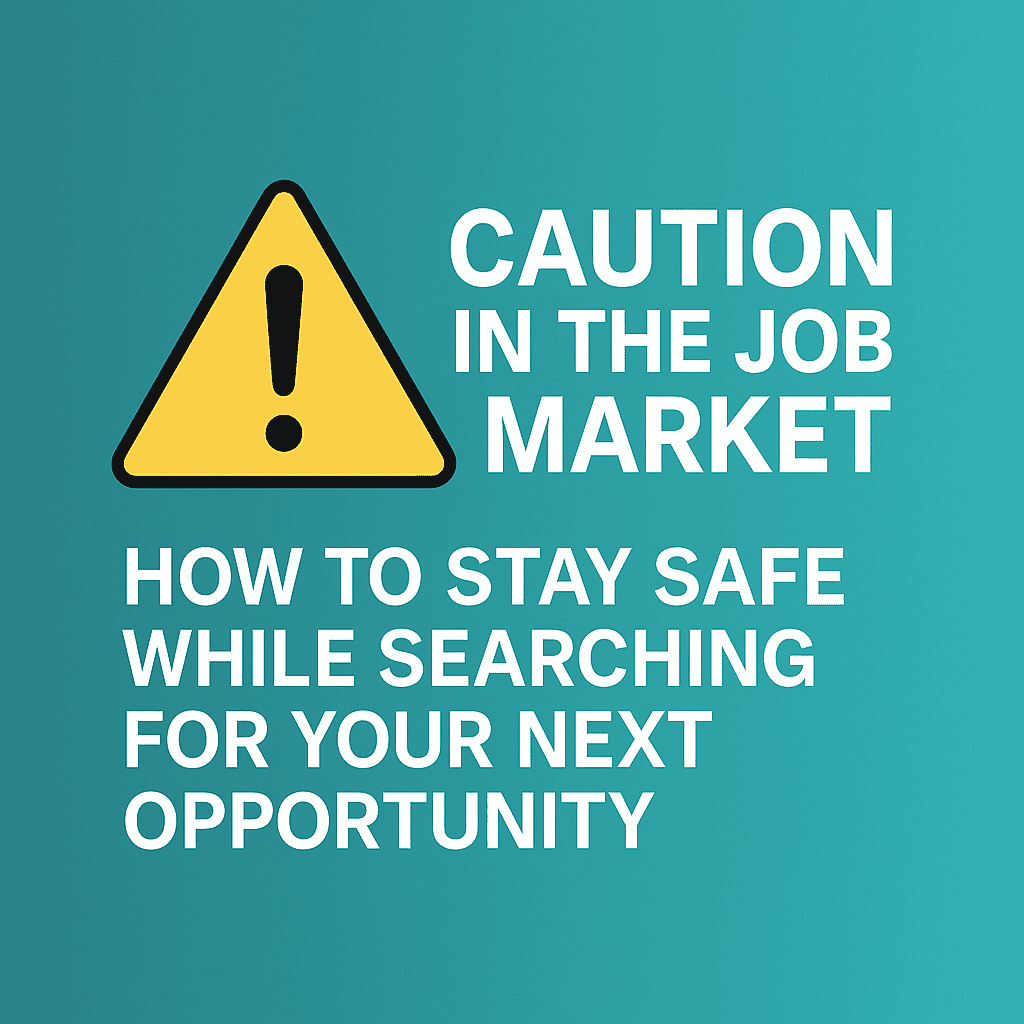 Caution in the Job Market: How to Stay Safe While Searching for Your Next Opportunity