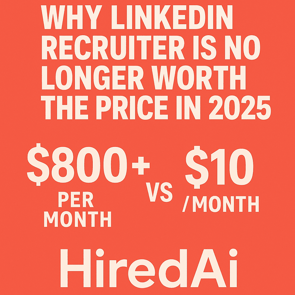 Why LinkedIn Recruiter Is No Longer Worth the Price in 2025