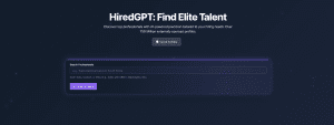 HiredGPT Transforms Recruiting Industry with AI-Powered Access to 750+ Million Professional Profiles